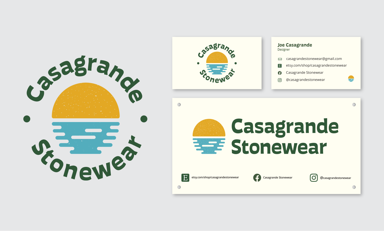 Casagrande Stonewear Logo and Assets