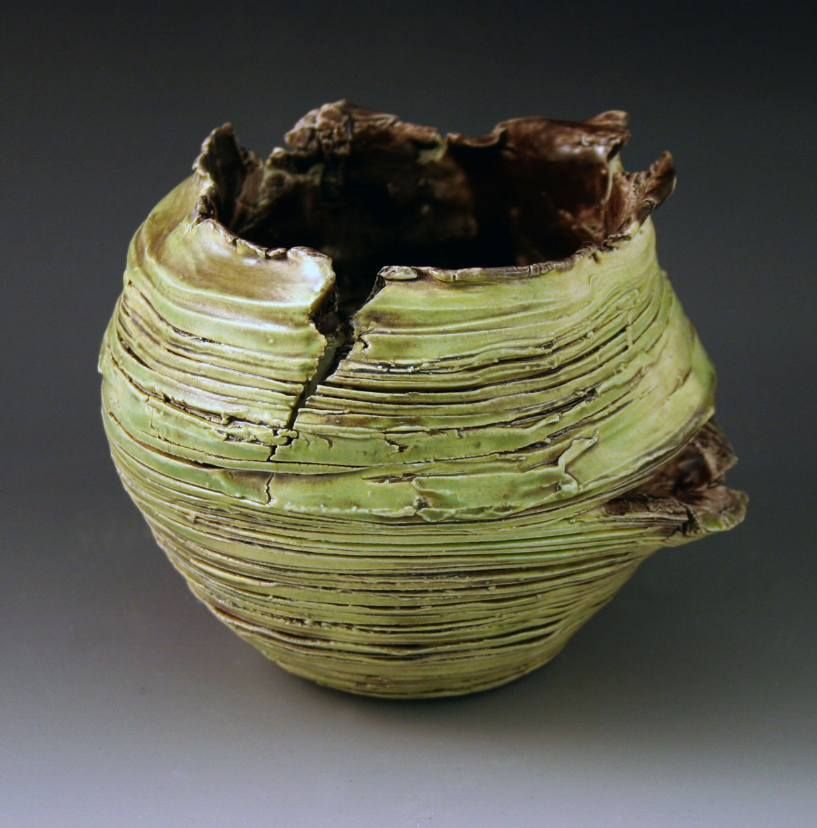 Ceramic bowl.